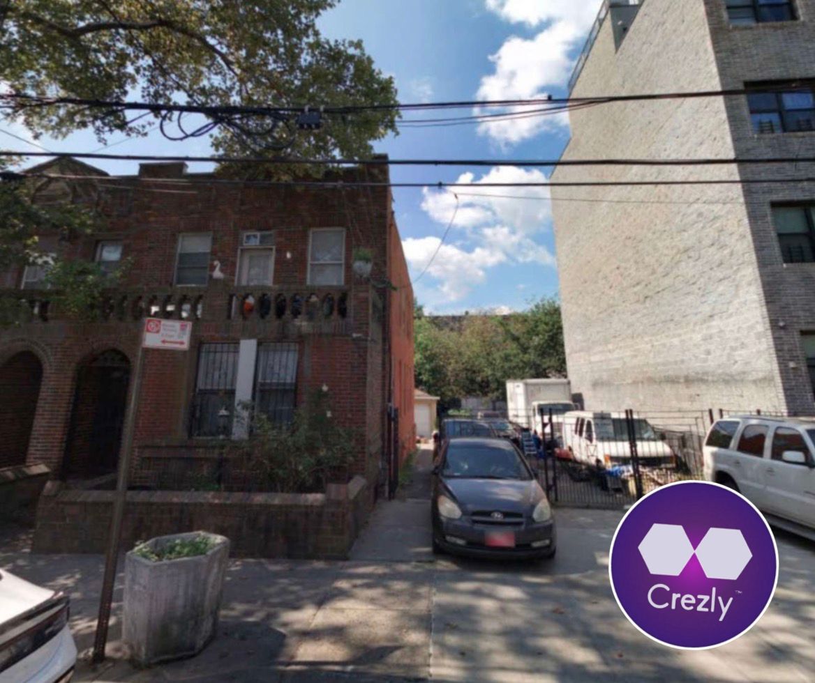 Brownsville / East NY legal 2 family brick fully vacant on double lot 48.5x100 R6 zone with 11ksqFt buildable & 18ks