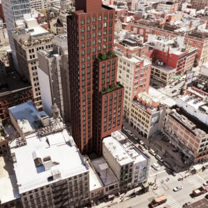 130 Lafayette Rises Past Halfway Mark in Soho, Manhattan