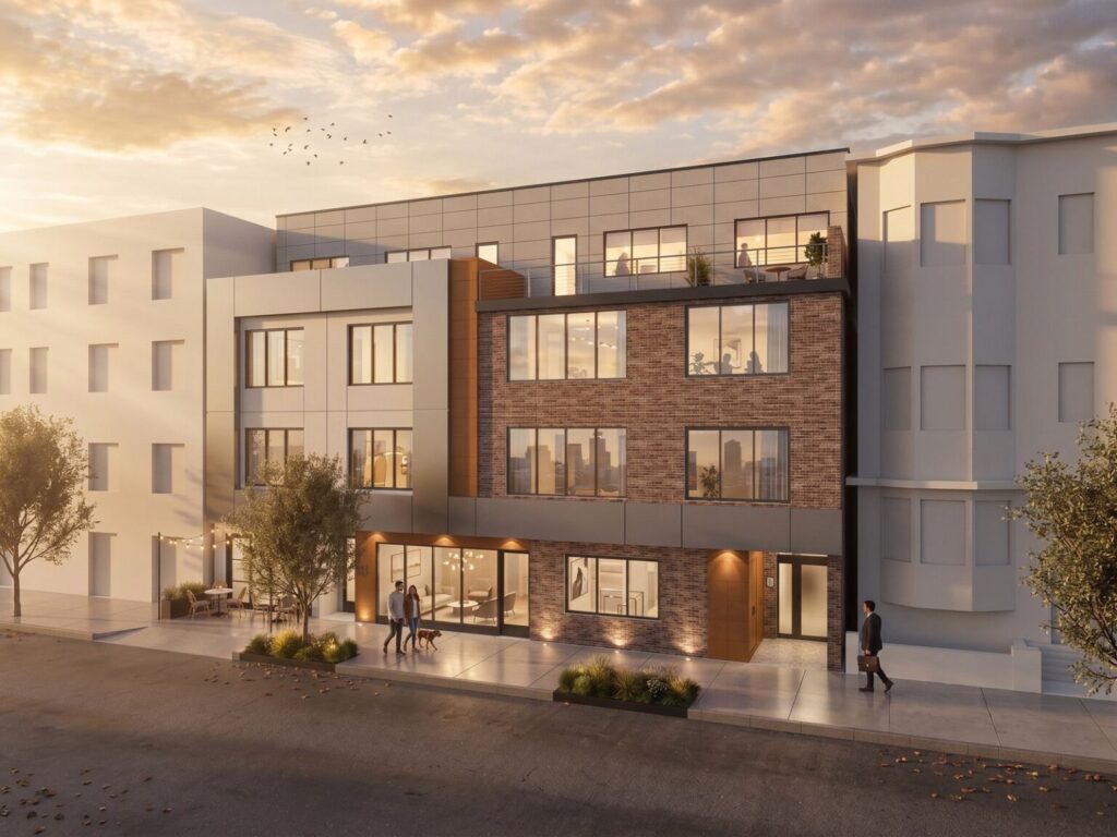 Renderings Revealed for The TwoSixtyTwo at 262-266 New York Avenue in Jersey City, New Jersey