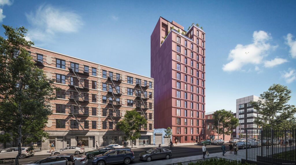 Renderings Reveal Modular Residential Tower at 247 East 117th Street in East Harlem, Manhattan