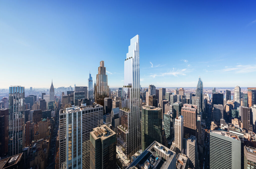 Demolition Underway for 1,414-Foot Supertall at 350 Park Avenue in Midtown East, Manhattan