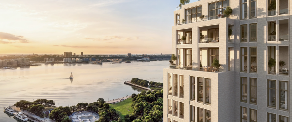 550 West 21st Street Condo Tower Tops Out in West Chelsea, Manhattan