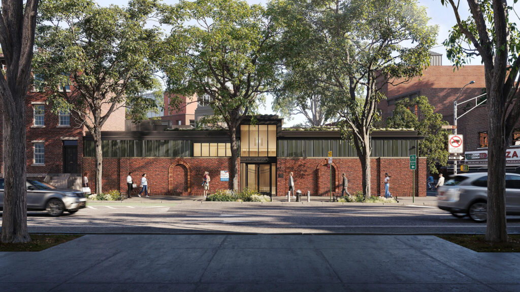 Earthwork Underway For St. Luke’s Center At 497 Hudson Street in West Village, Manhattan