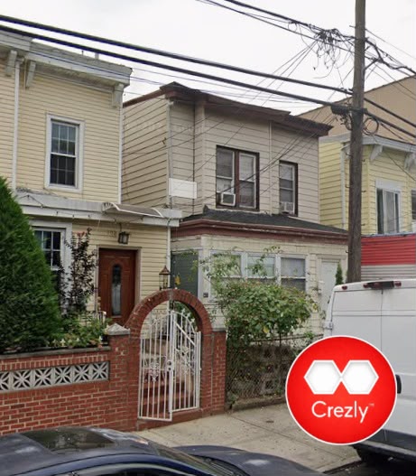 Corona, Queens two family (frame, freestanding) 20x40 on 25x100 ft lot, R6B zoning. 5K buildable on lot. Delivered vacan