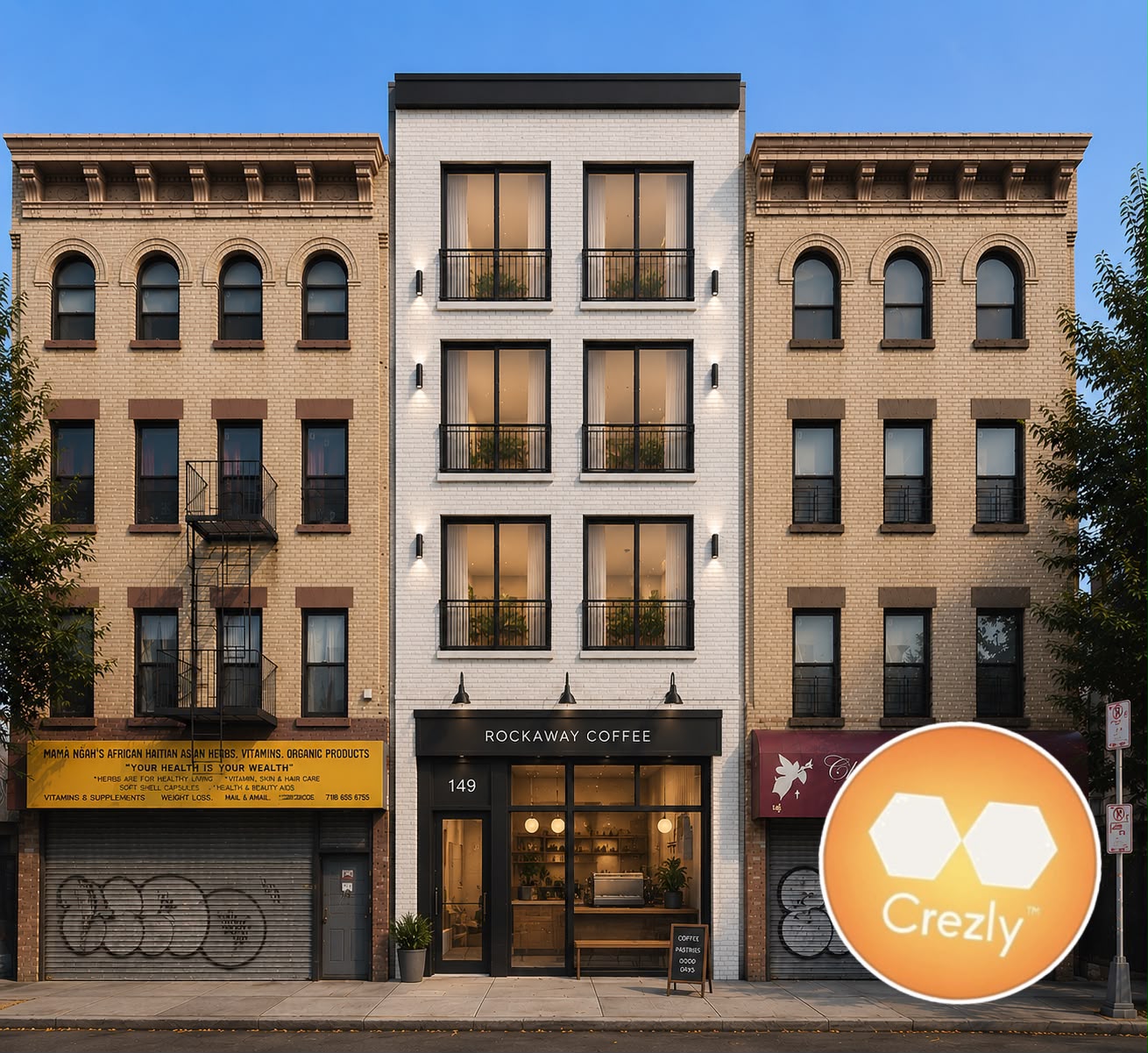 Off-market commercial real estate listing on Crezly