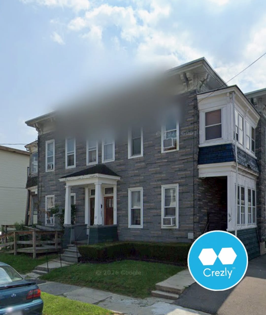 Amsterdam NY Fully detached 4,000 SF frame multifamily with four 3br units + one 2br Current annual rent roll of $55,800