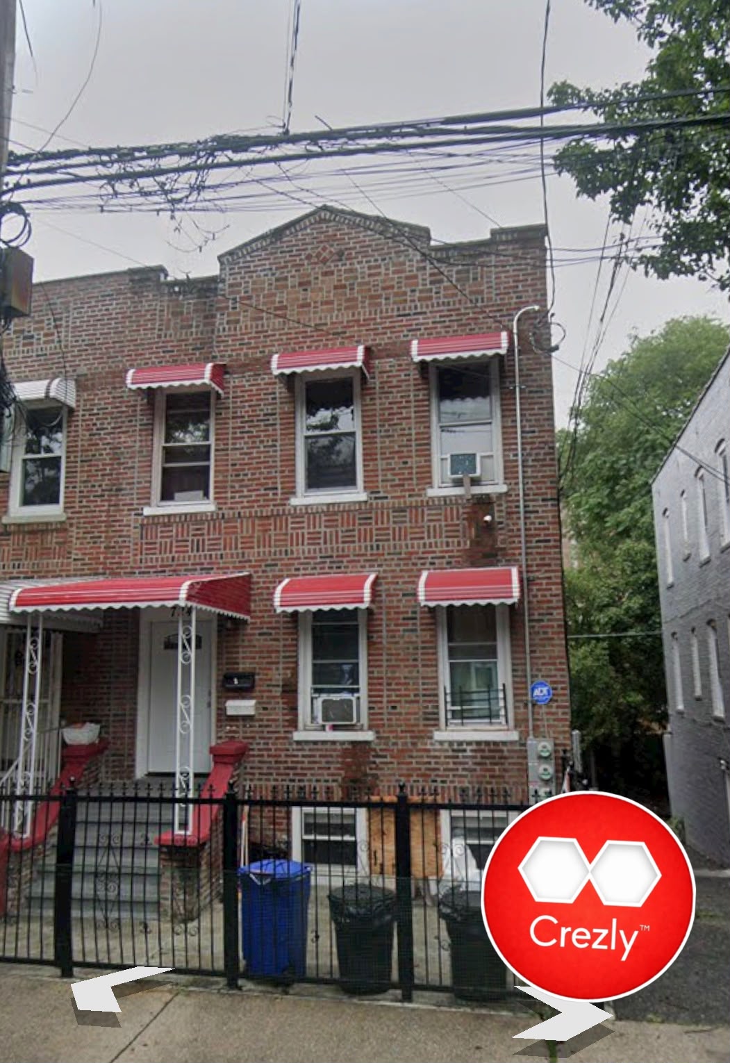 Classon Point Bronx conversion. Legal 2 family 2300sqFt built 20x44 on 25x100 lot delivered with approved plans to conve