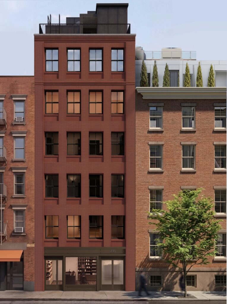 Renderings Revealed for Condo Building At 233 Mott Street In Nolita, Manhattan