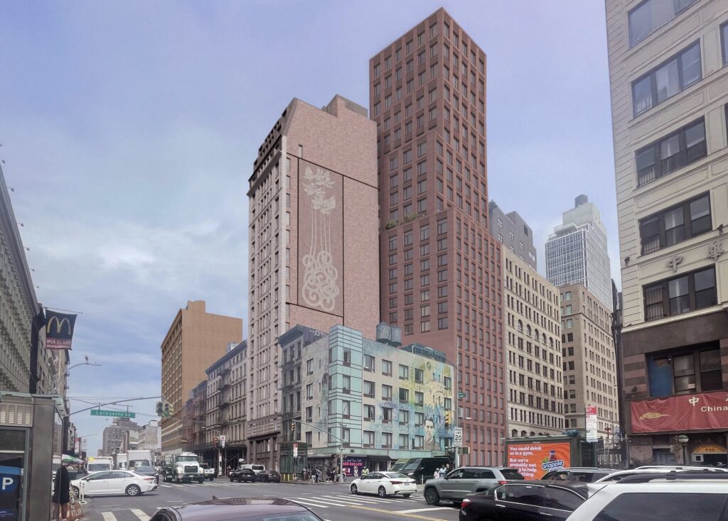 LPC To Review Proposal For 20-Story Tower at 257 Canal Street In Soho, Manhattan