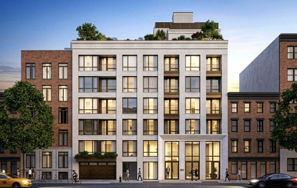 Rendering Revealed for 322 West 15th Street in Chelsea, Manhattan
