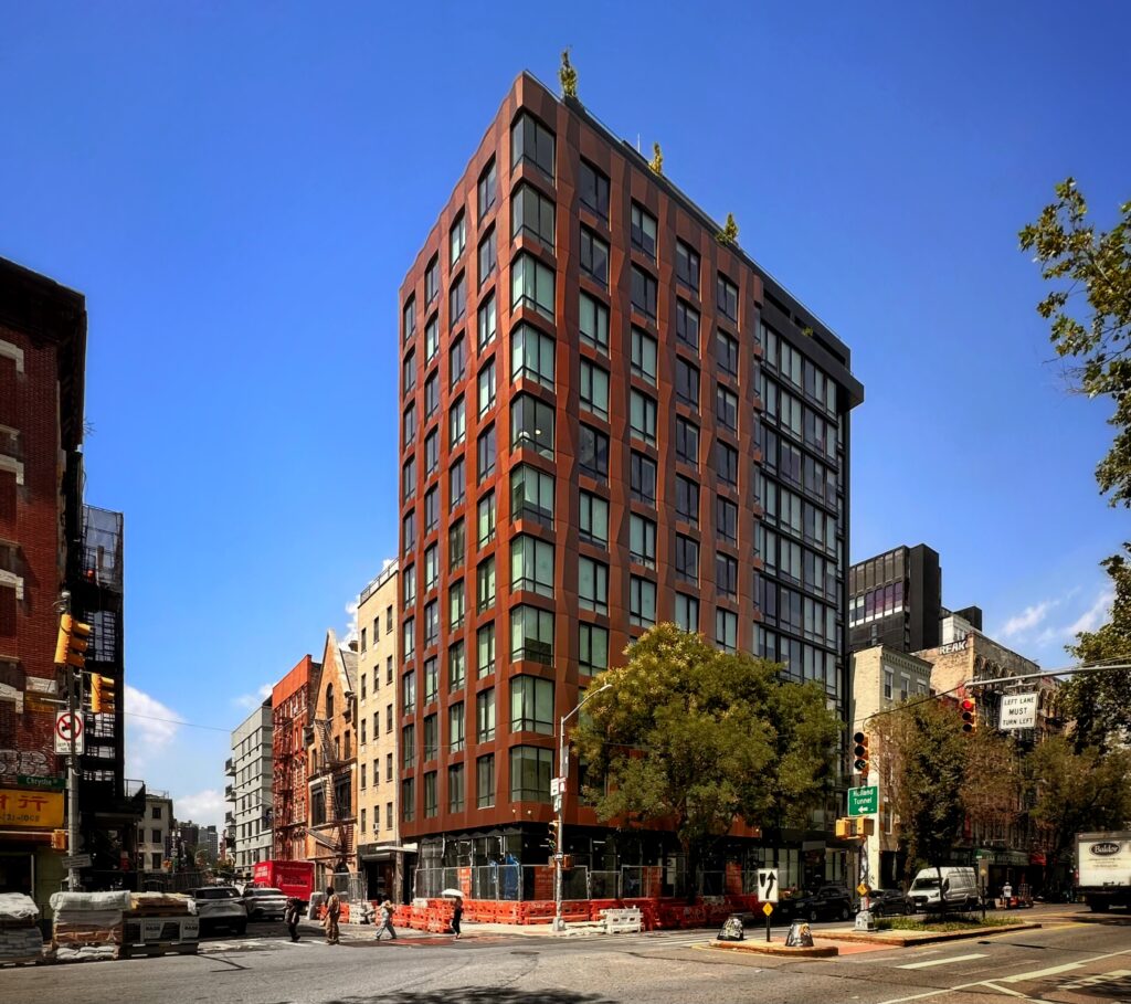 125 Chrystie Street Nears Completion in Bowery, Manhattan