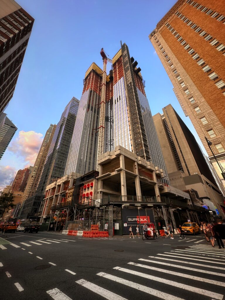The Torch Reaches Halfway Point at 740 Eighth Avenue in Times Square, Manhattan
