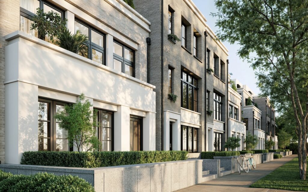 Phase Three Of One Kingsland Townhomes Nears Completion In Sleepy Hollow, Westchester County