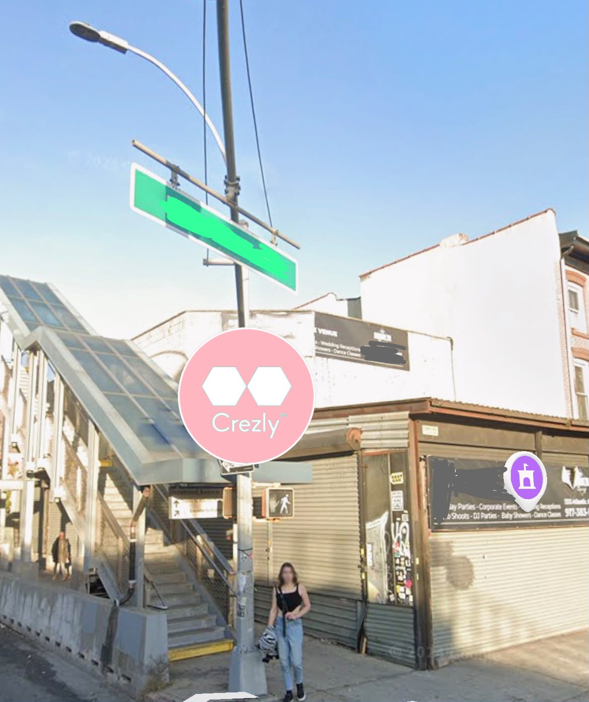 At the intersection of bed Stuy & prospect heights dev site 260x148 c4-5x / R6B zone with 162ksqFt buildable with 6F