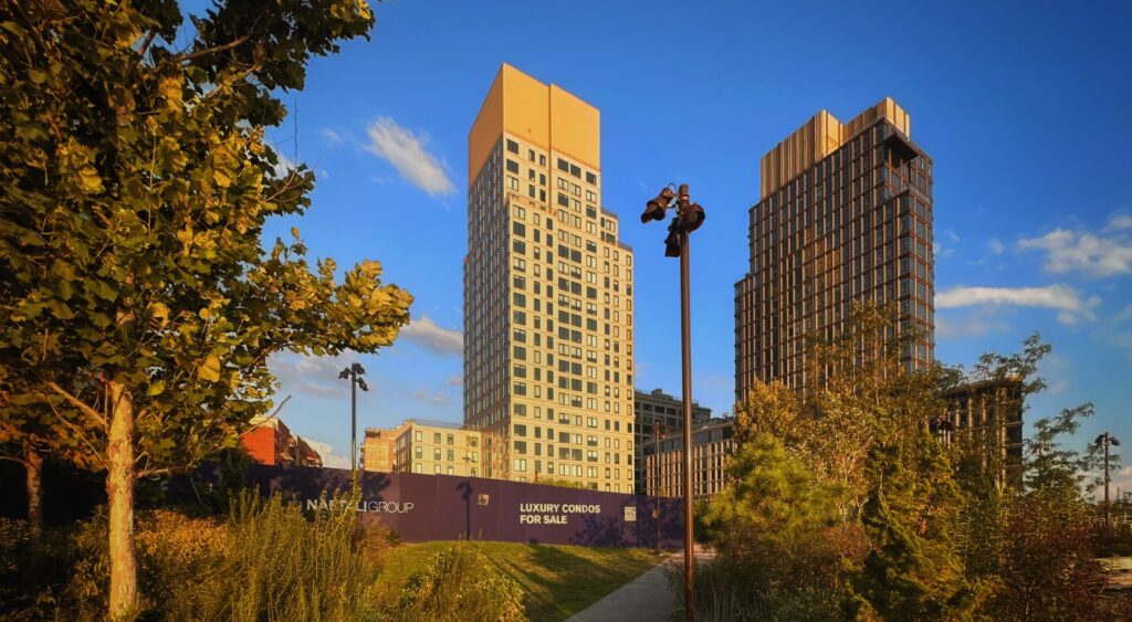 Foundations Progressing for Two-Tower Project at 80 Wharf Way in South Williamsburg, Brooklyn