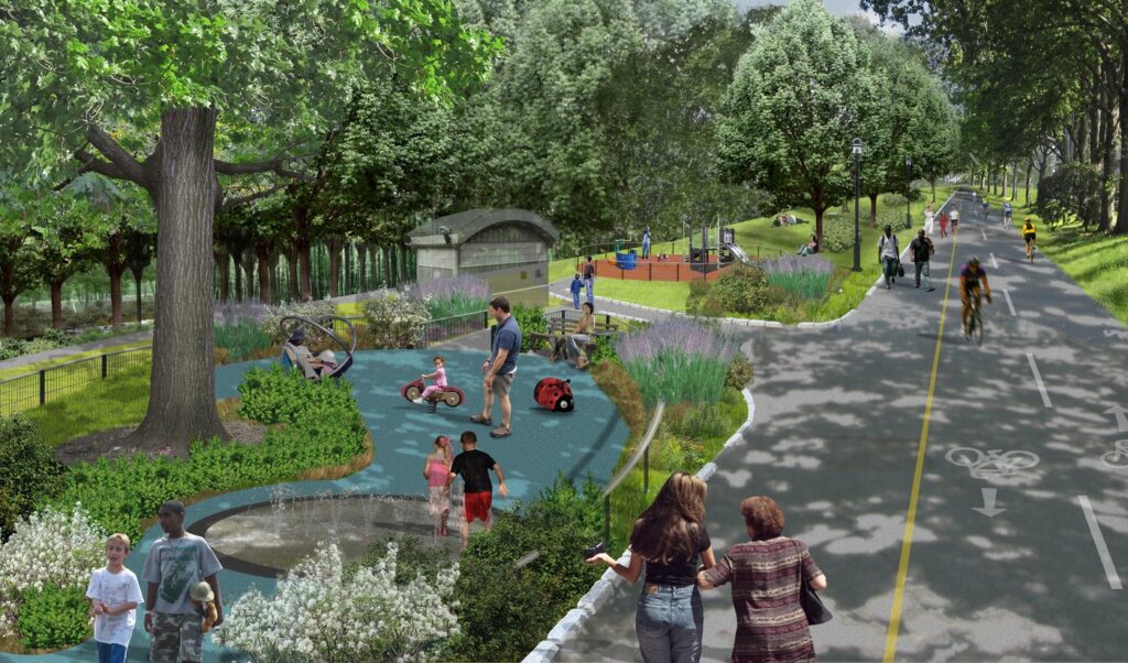 $1.7 Million Adult Fitness Area Completed At Shoelace Park In Wakefield, The Bronx