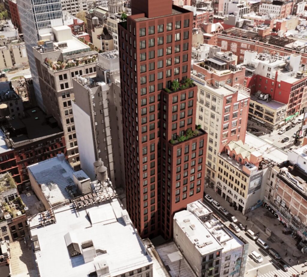 The Marq Tops Out At 126 Lafayette Street In Soho, Manhattan